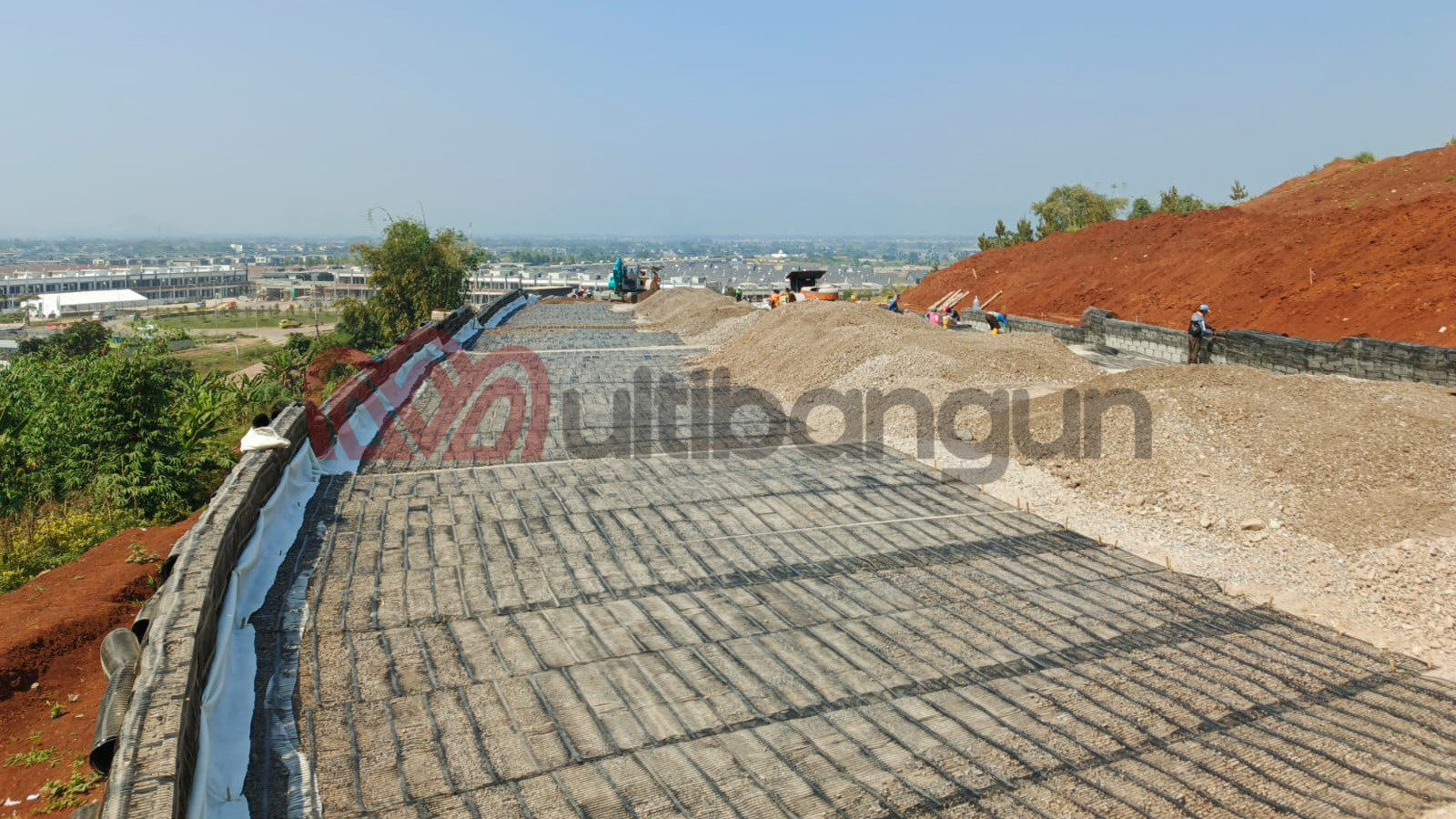 Dinding Penahan Tanah Overpass Kota Baru Pahrayangan Padalarang (3)
