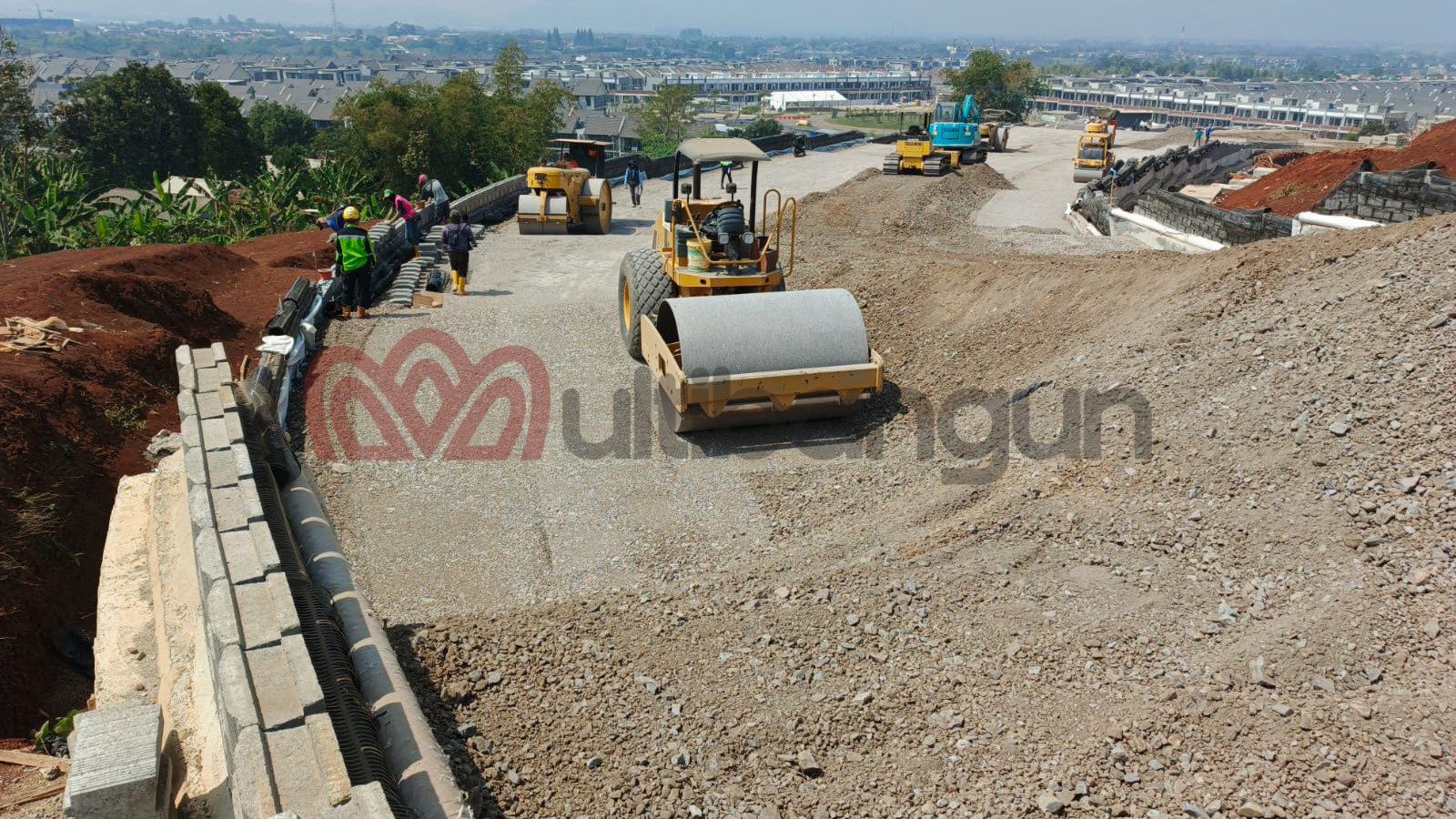 Dinding Penahan Tanah Overpass Kota Baru Pahrayangan Padalarang (5)