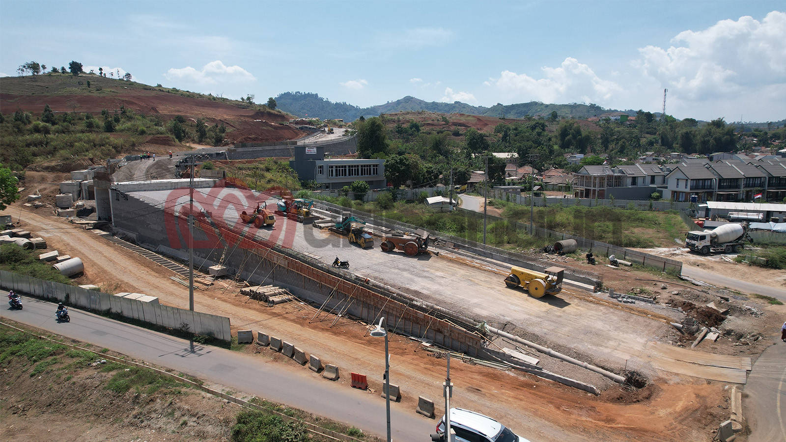Dinding Penahan Tanah Overpass Kota Baru Pahrayangan Padalarang (6)