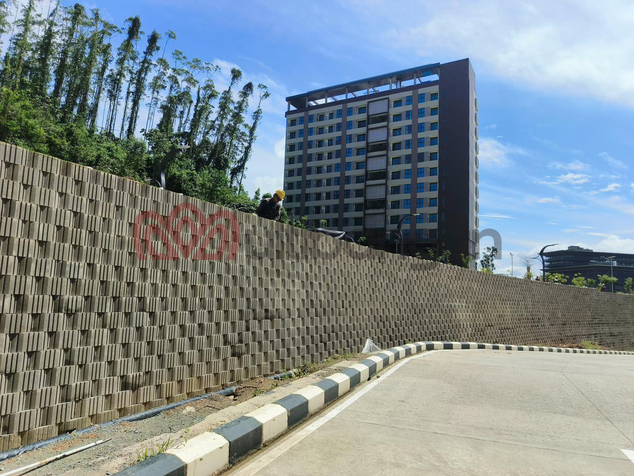 Dinding Penahan Tanah Timbunan Kawasan West Residence (IKN)