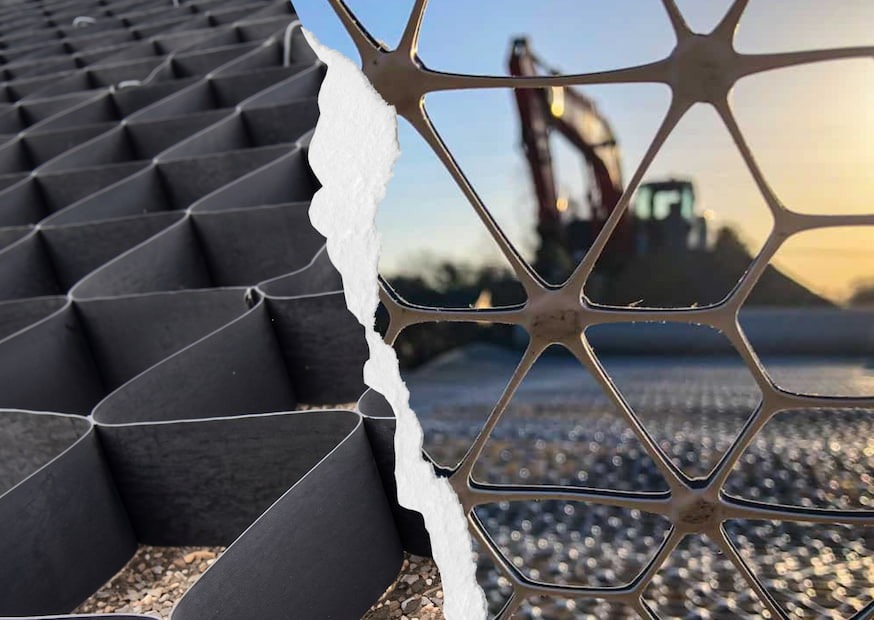 InterAx Geogrid vs Geocell: Mengapa InterAx Geogrid Menjadi Pilihan Lebih Efisien untuk Stabilisasi Tanah?