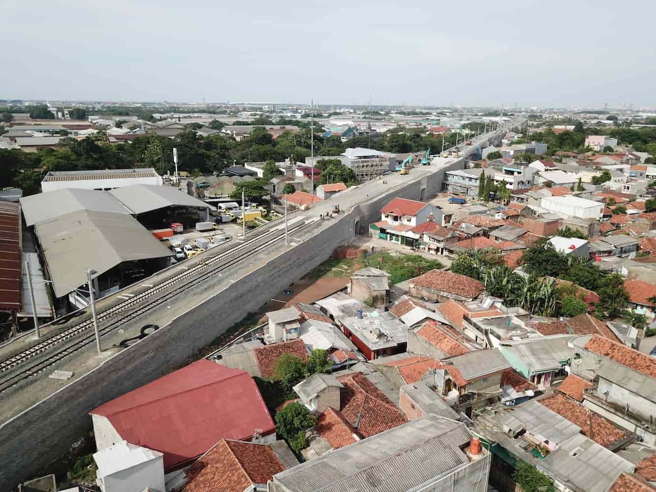 Retaining wall jalur kereta api: standar dan desain infrastruktur