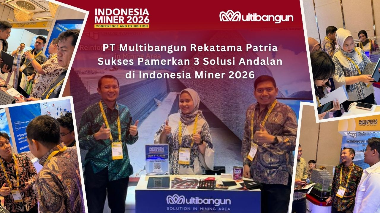 PT Multibangun Rekatama Patria Sukses Pamerkan 3 Solusi Andalan di Indonesia Miner 2026