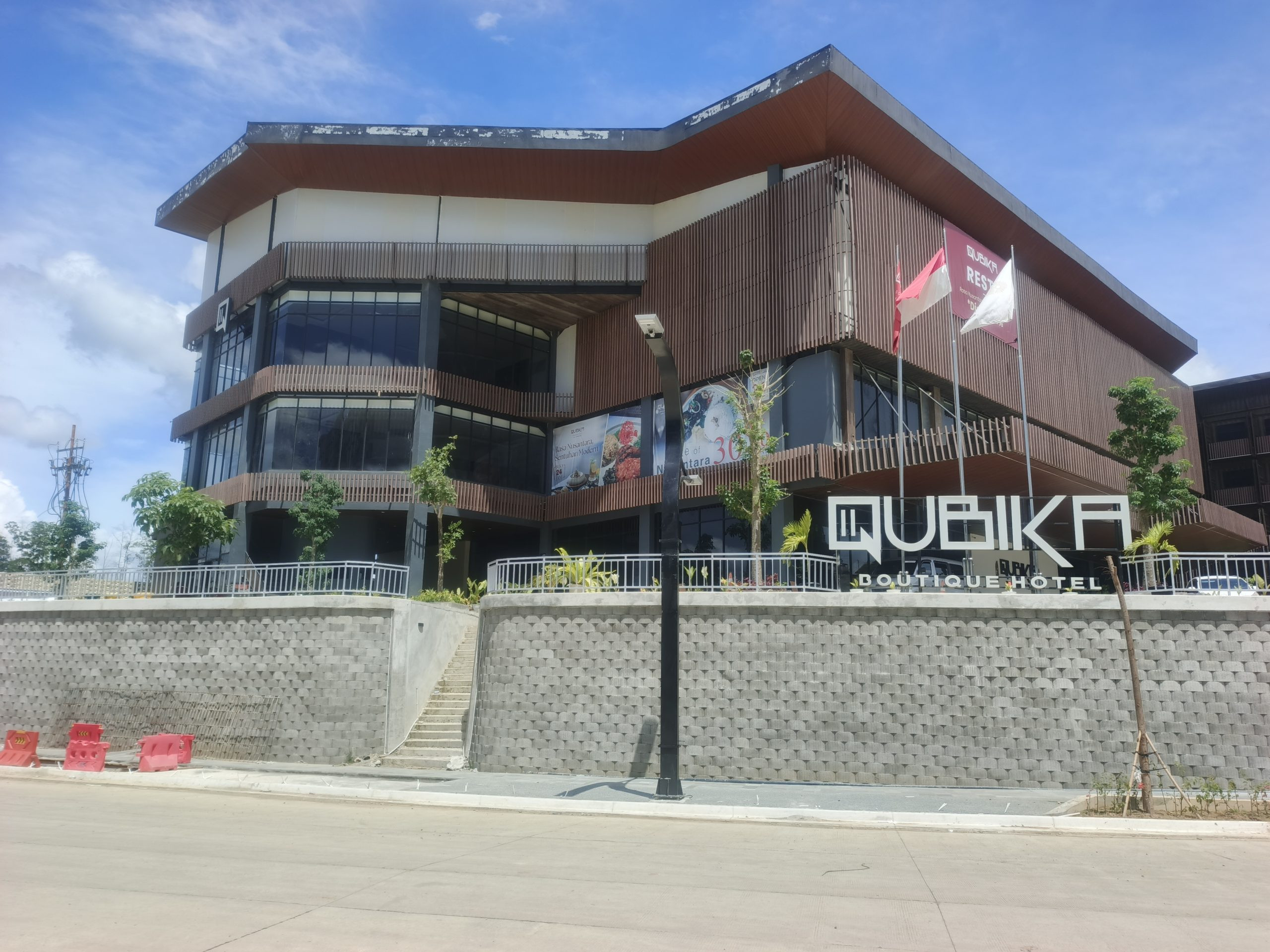 Dinding Penahan Tanah Timbunan Qubika Hotel (IKN)