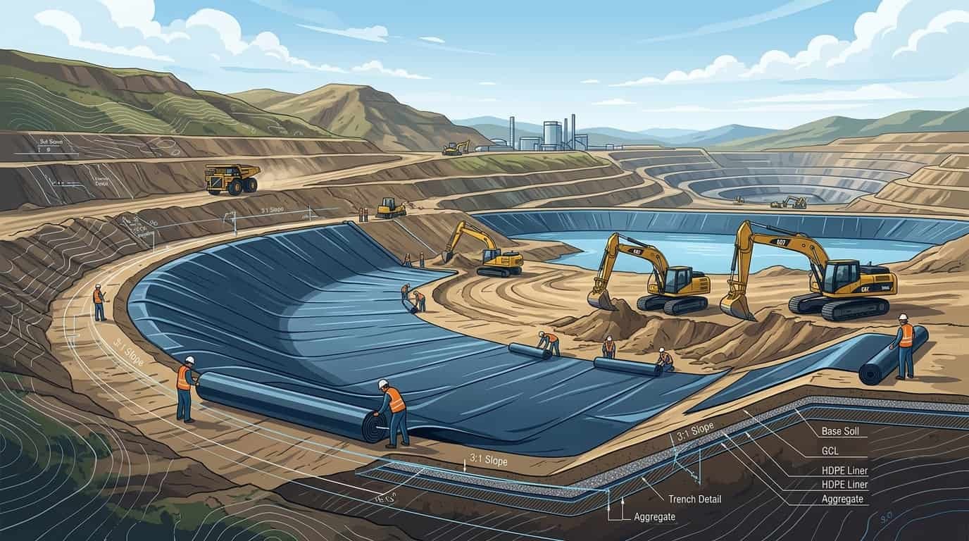 Panduan Mining Pond: Rekayasa, Liner, dan Manajemen Siklus