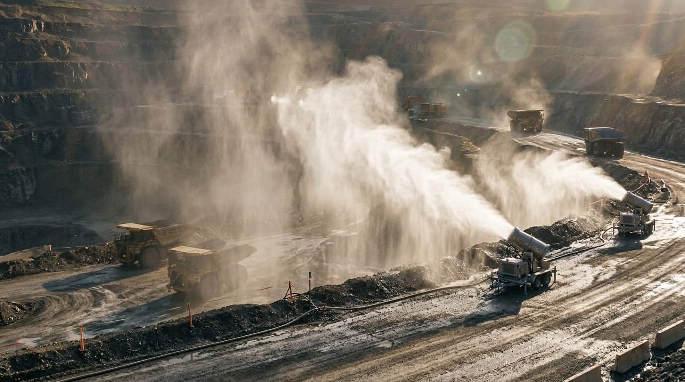 Dust control: Panduan sistem dan efisiensi biaya tambang